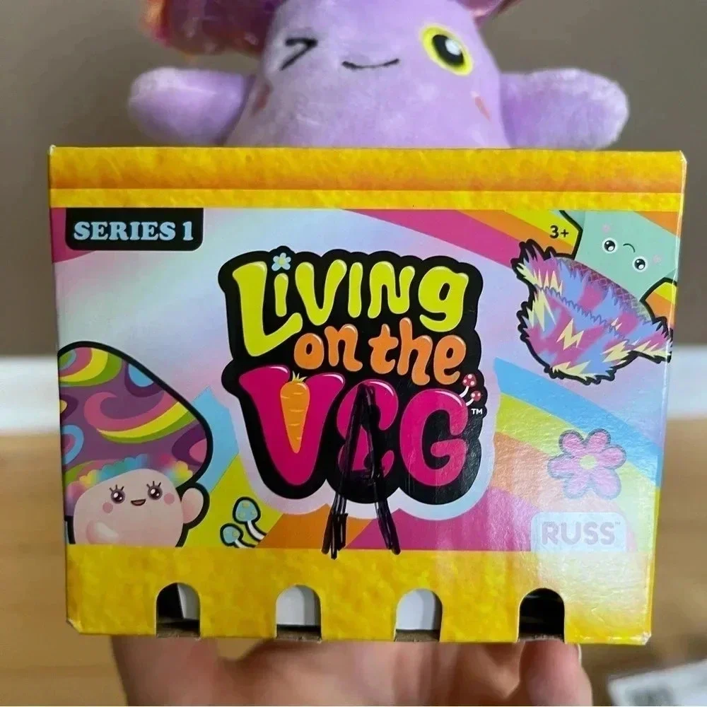 NEW Living on the Veg Fey #6 Mushroom Plush Toy Kellytoy Russ Series 1 Shroom